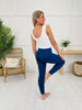 DOORBUSTER! Sculpted Comfort Leggings in Lt Navy