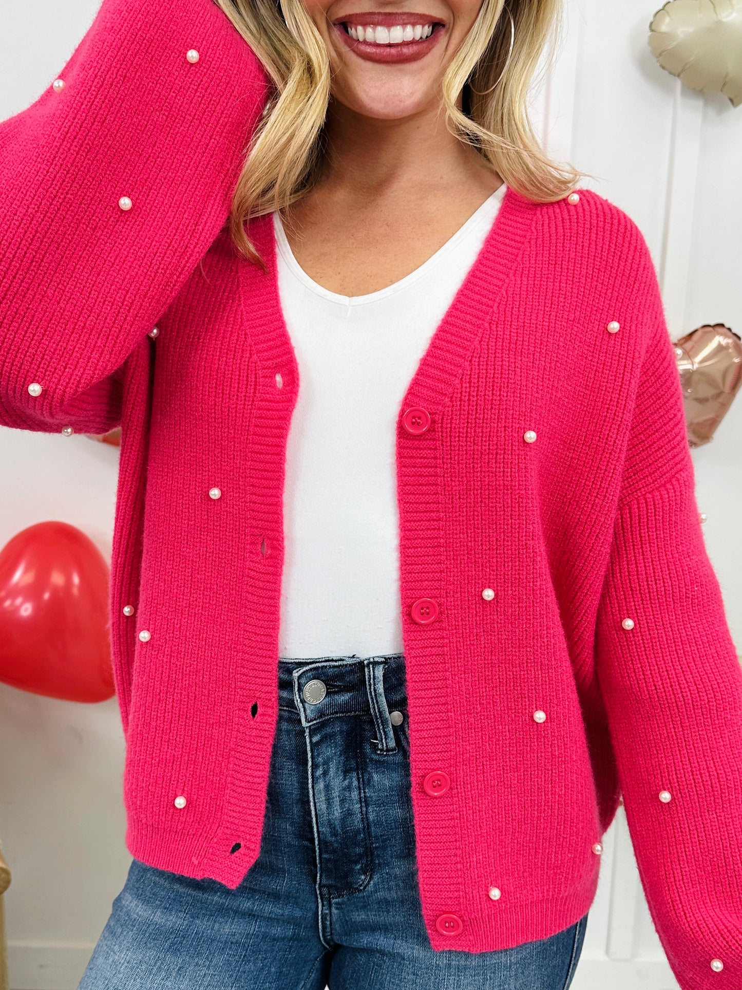 Pretty in Pink Cardigan