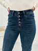 Judy Blue Stay Fly Button Fly Straight Leg Jeans