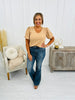 Judy Blue Stop and Stare Tummy Control Flare Jeans in Reg/Curvy