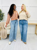 Mica No Regrets Wide Leg Jeans in Reg/Curvy