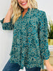 Fall Into You Top in Hunter Green