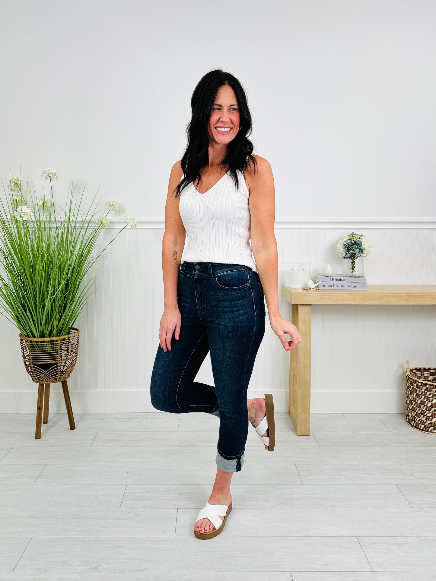 Judy Blue Double Take Capris