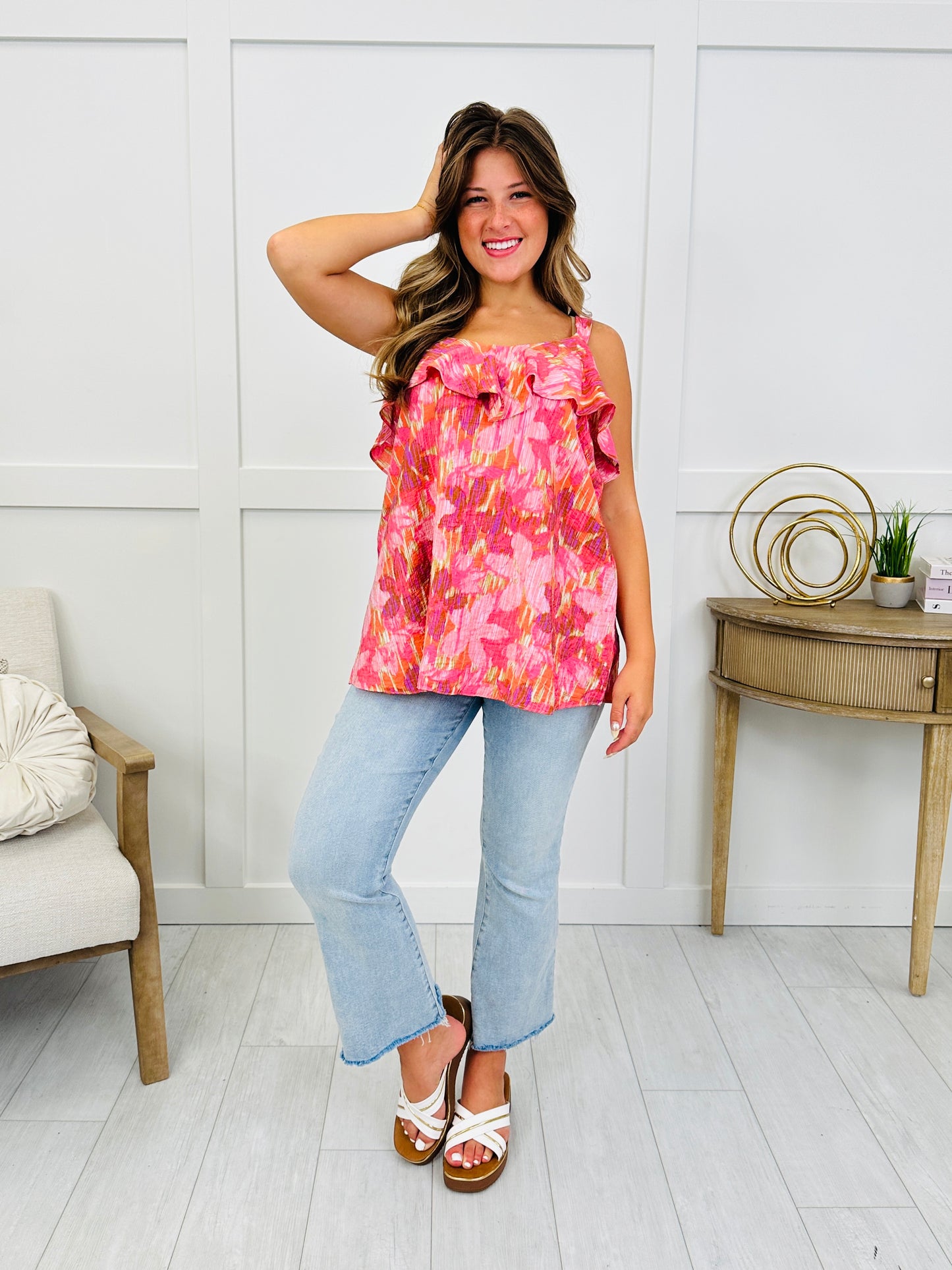 The Floral Muse Tank Top