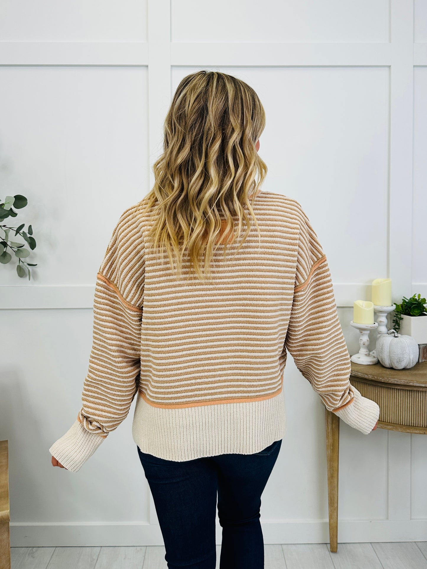 Espresso & Cream Sweater In Multiple Colors