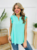 Ruffle Effect Top- Multiple Colors!