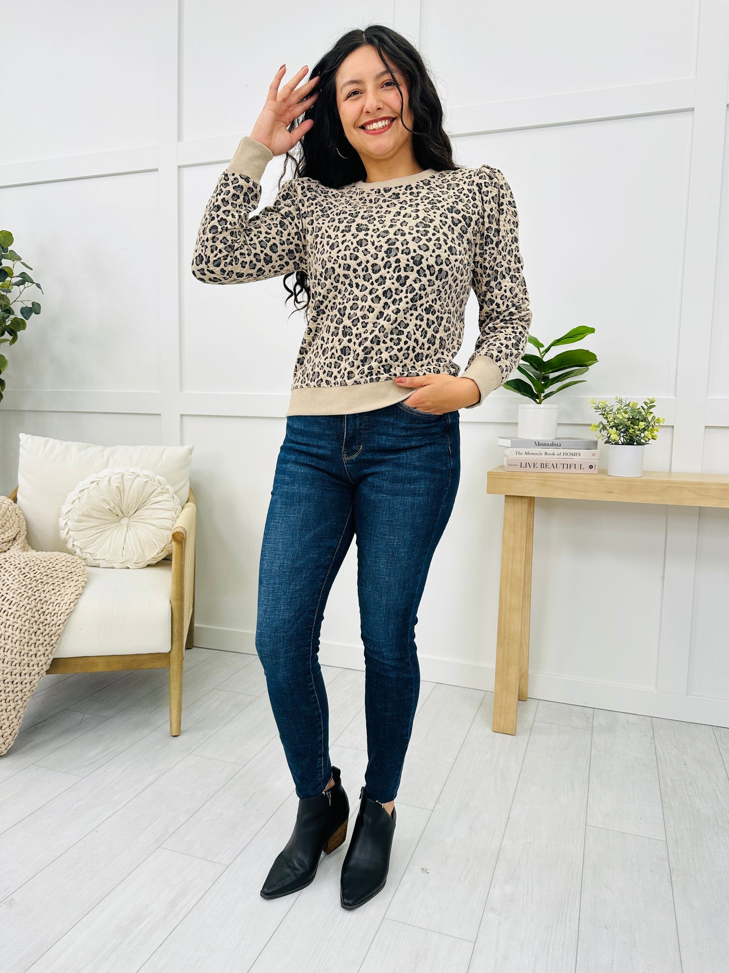 Leopard Luxe Pullover