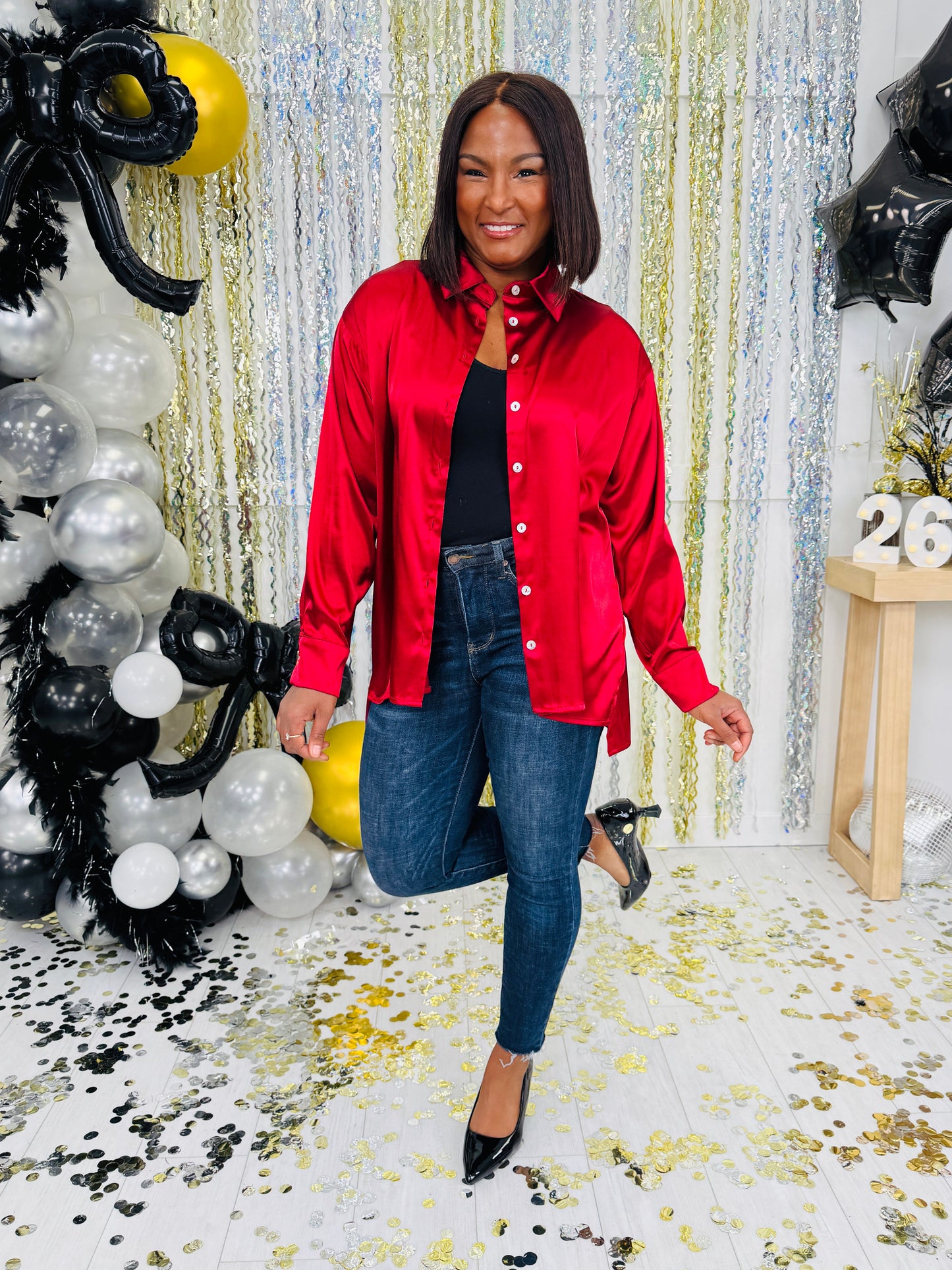 All Through The Night Top- Multiple Colors!