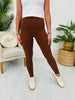 Pulse Rise Leggings in Coffee