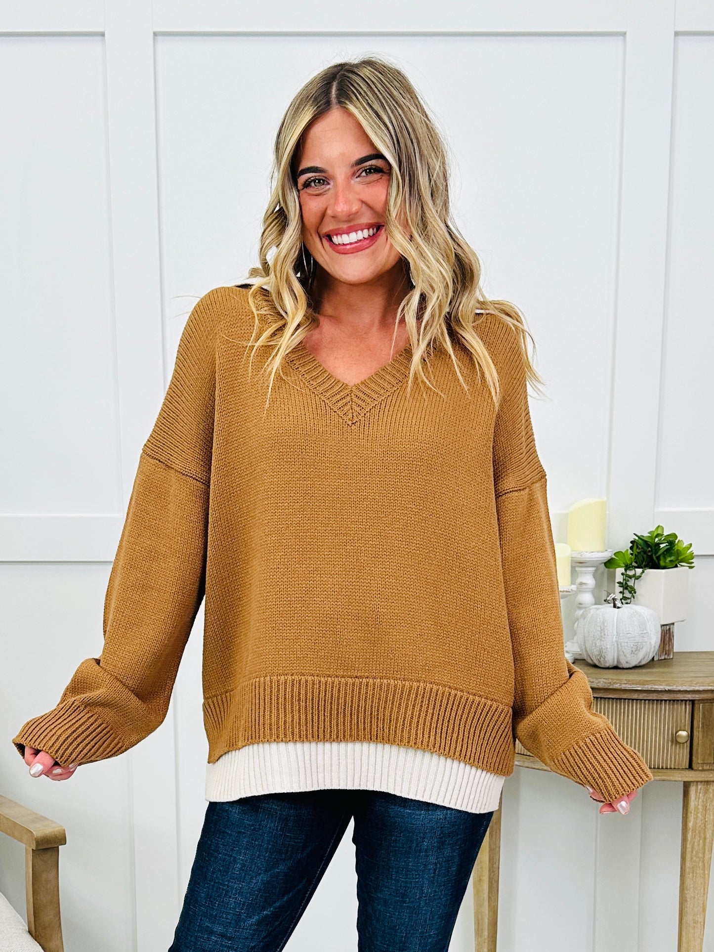 Coastal Comfort Sweater In Multiple Colors