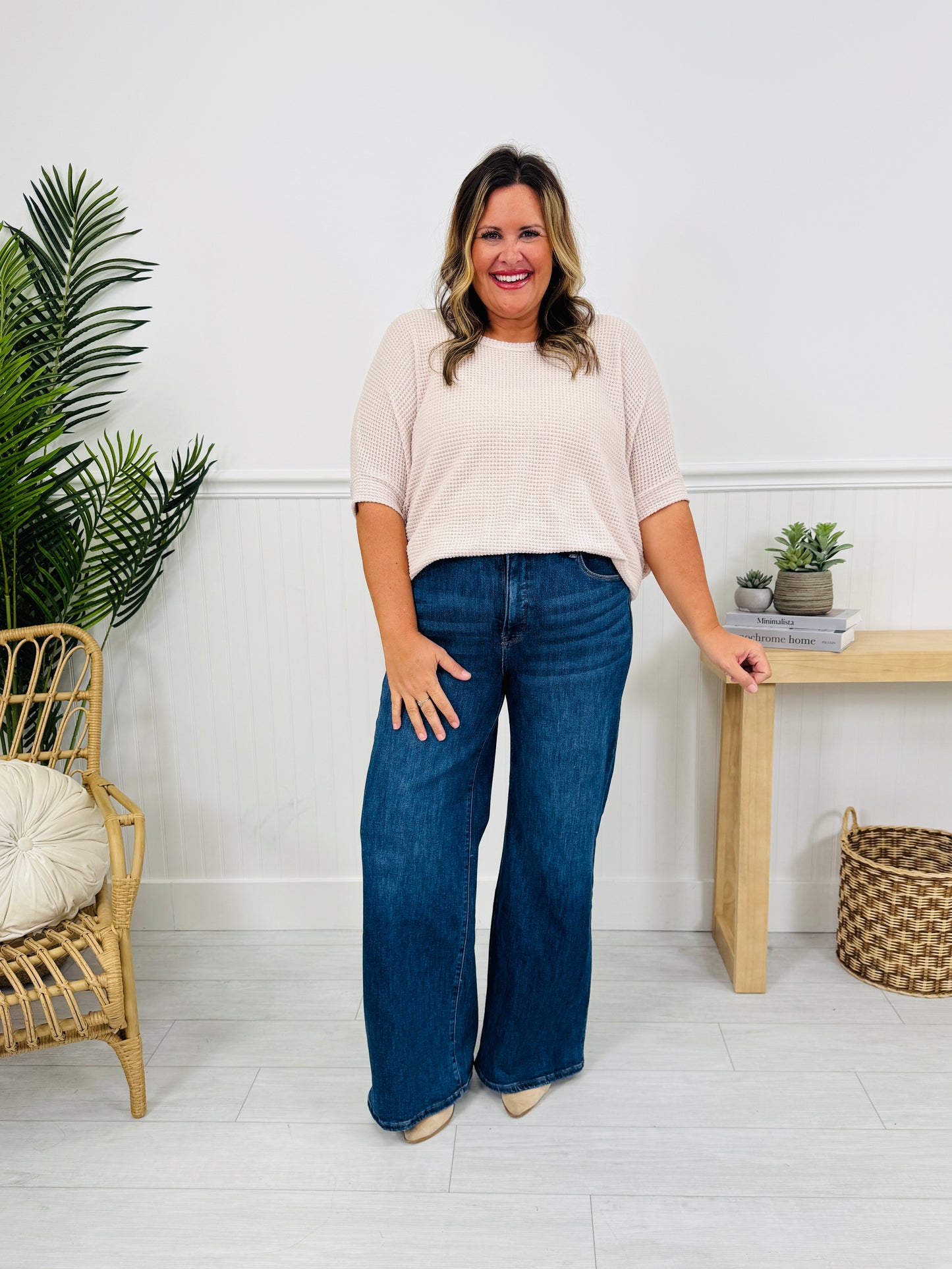 Especially Four You Wide Leg Jeans in Four Inseams