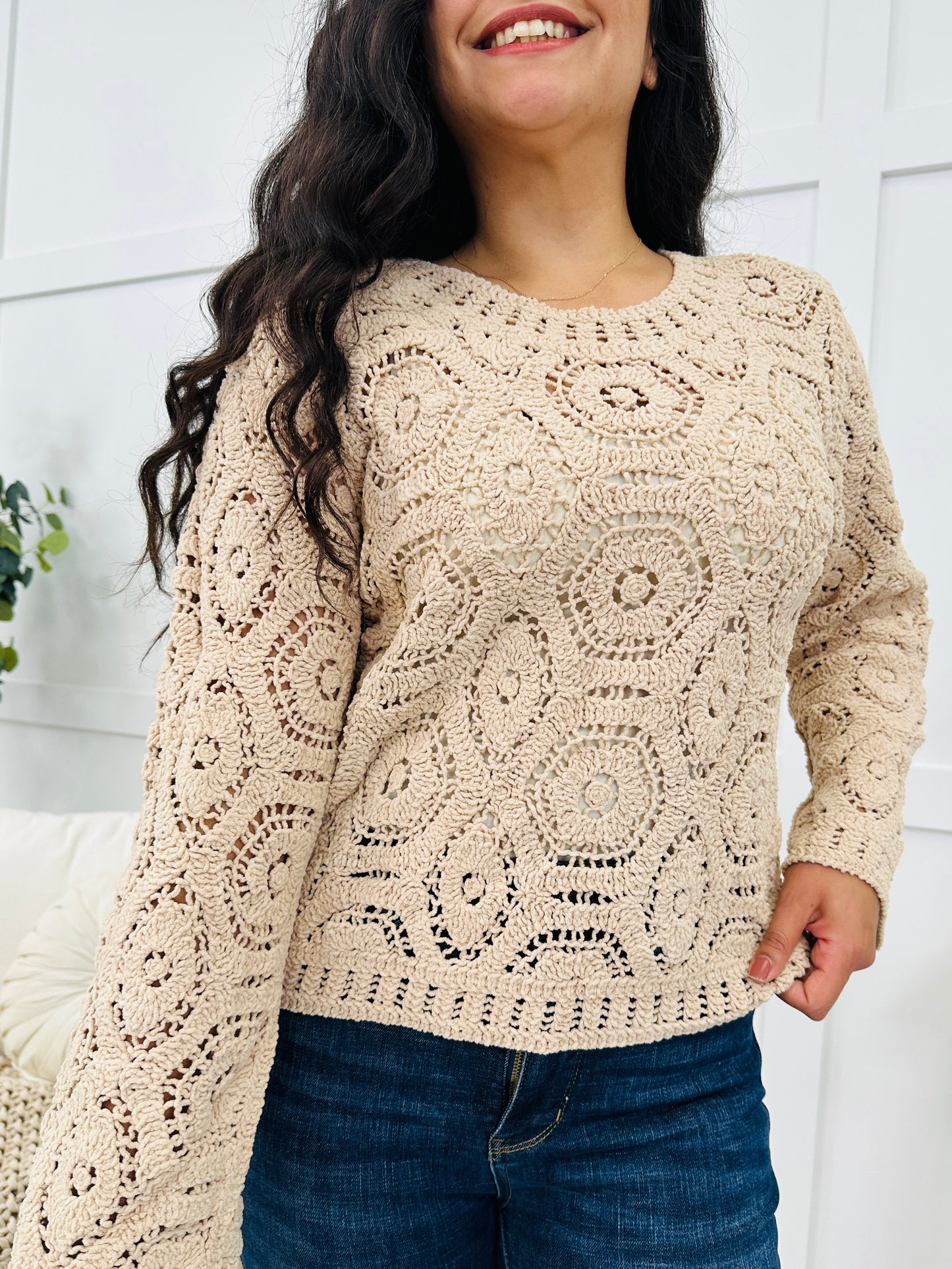 Golden Charm Sweater