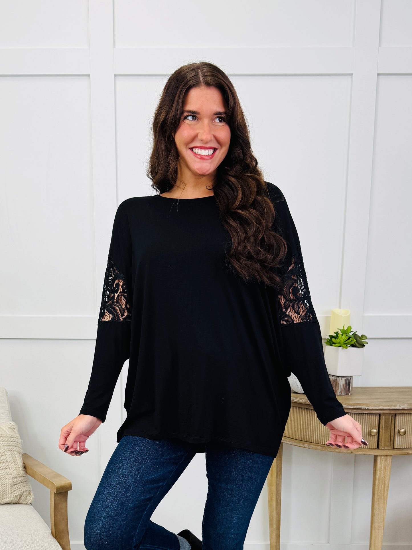 A Little Lace Top