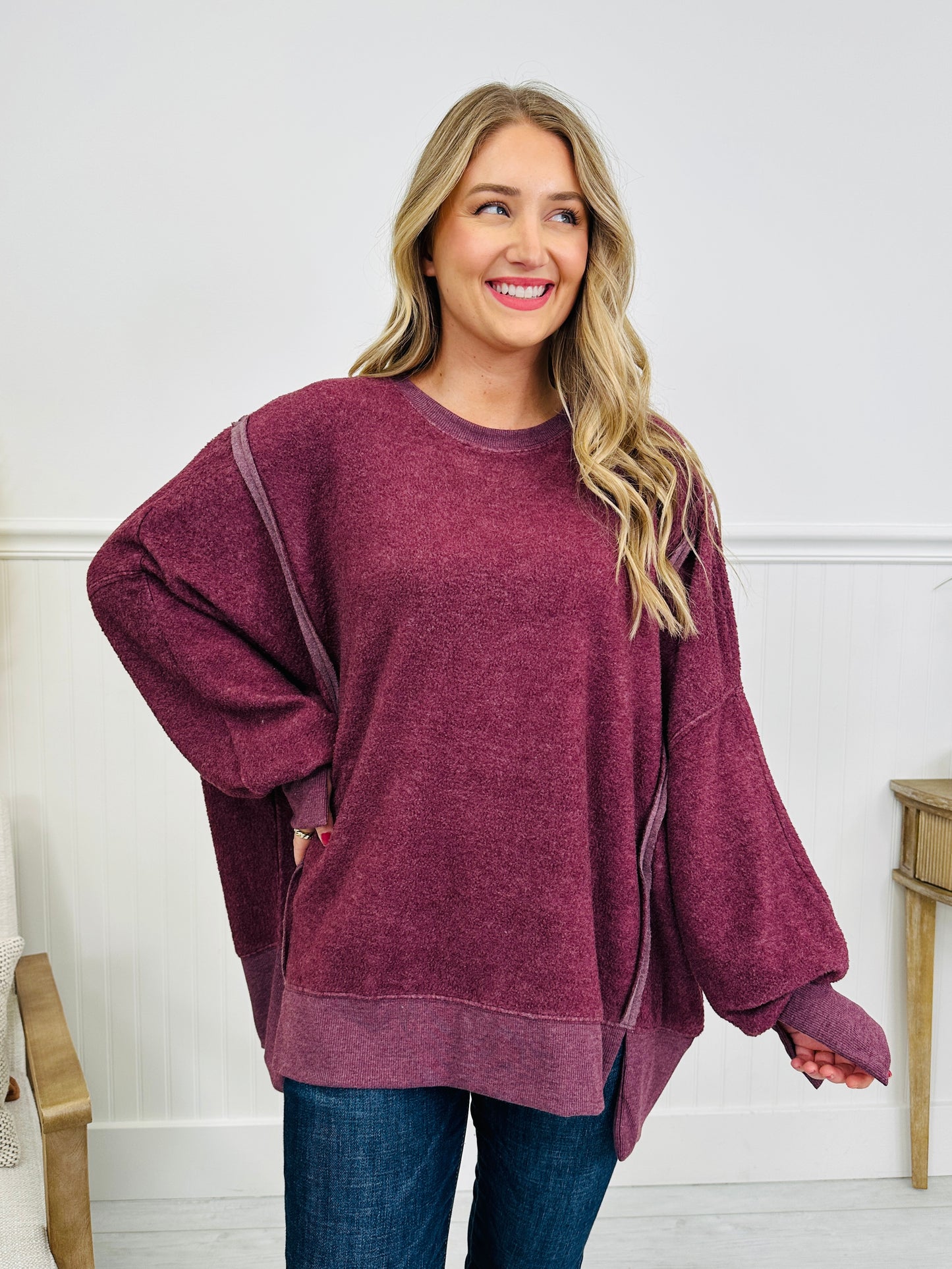 Comfort In The Chaos Pullover- Multiple Colors!