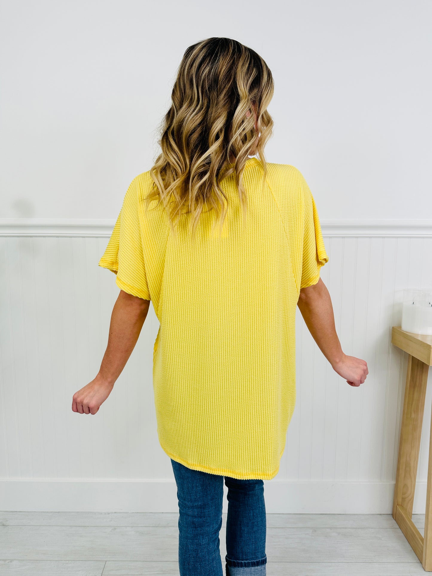 Pop of Color Top in Multiple Colors