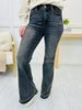 Judy Blue Midnight Moves Tummy Control Flare Jeans