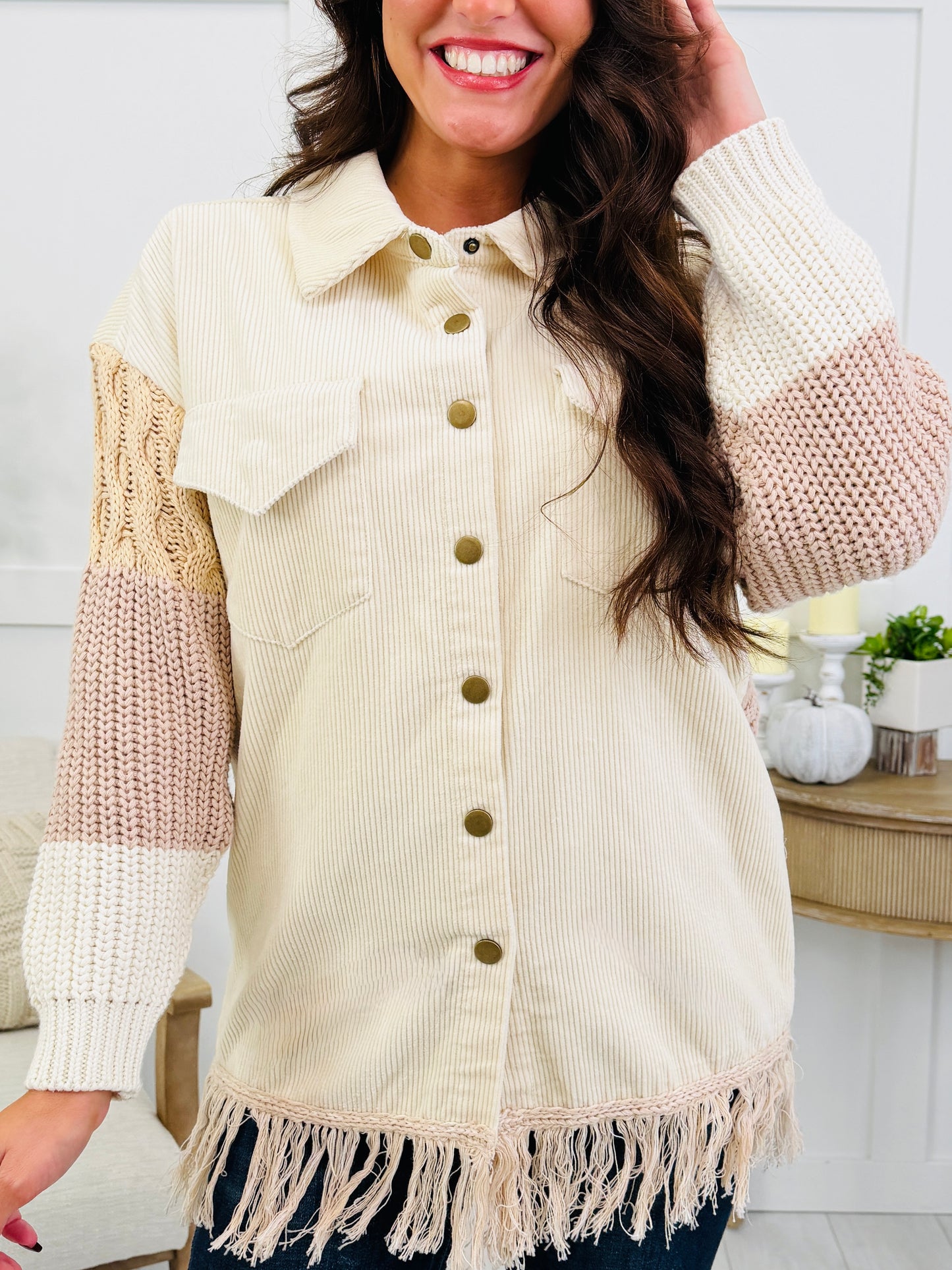 Cream & Cozy Shacket