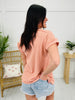 Fiercely Fashionable Top in Peach
