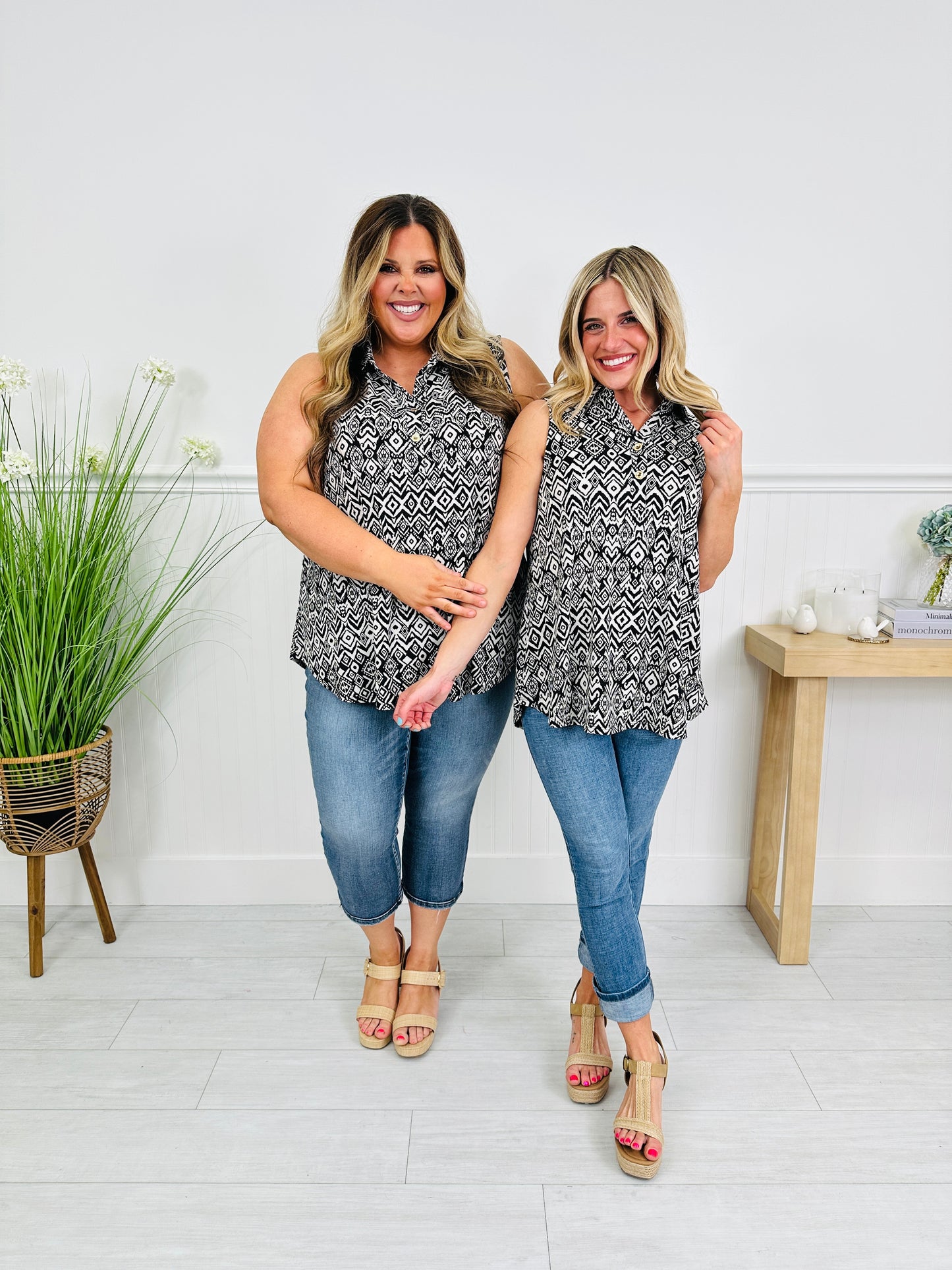 Styled For Summer Tank Top In Chicago Print