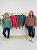 Relaxed Routine Pullover In Multiple Colors
