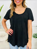Modern Essential Top- Multiple Colors!