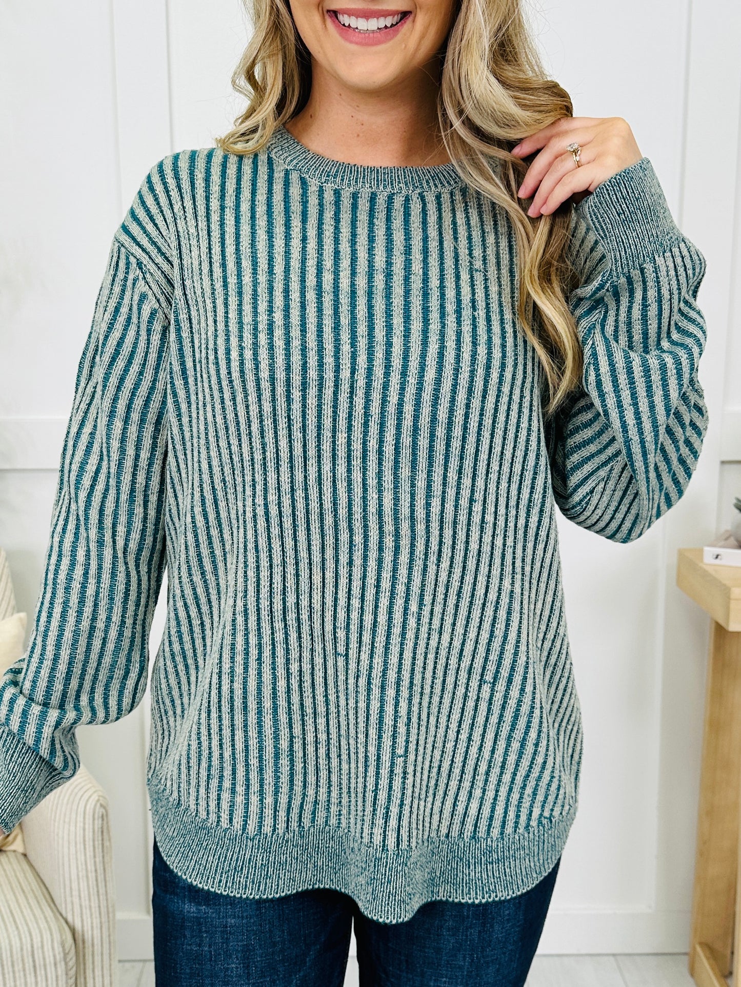 DOORBUSTER! Stitched To Remember Sweater- Multiple Colors!