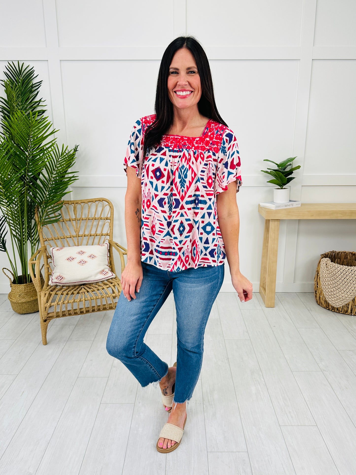 Wildflower Waltz Top