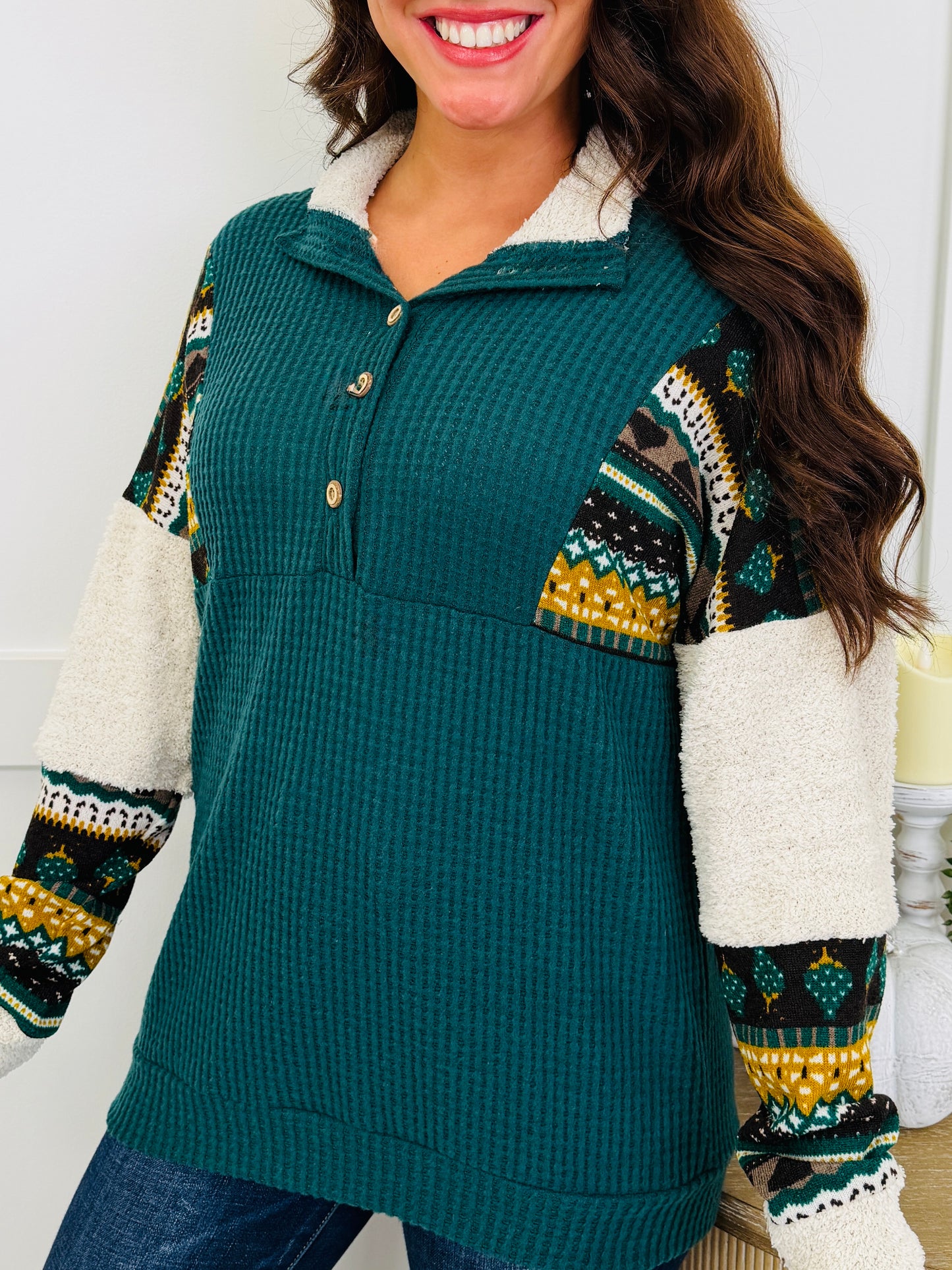 Evergreen Escape Top