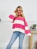 Springtime Stripes Sweater in Multiple Colors