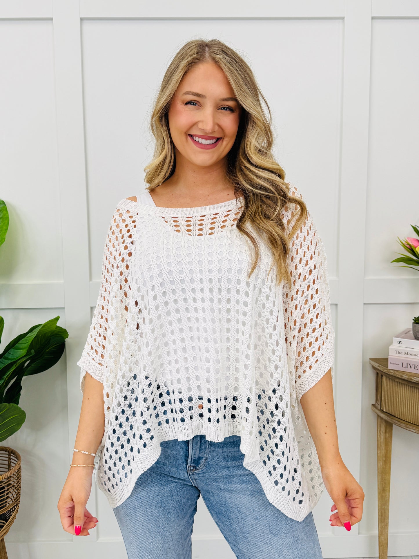 Seaside Mesh Top