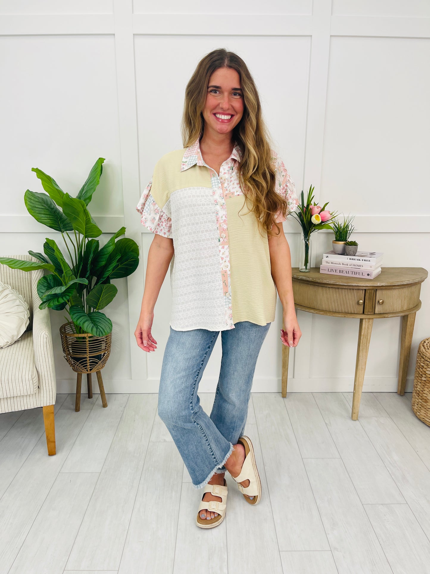Sweet Patchwork Top