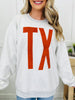 Texas Reversible TX Graphic Crewneck Sweatshirt