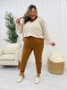 Judy Blue Comfortable in Camel Joggers in Reg/Curvy