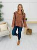Meadow Of My Heart Top in Dark Rose