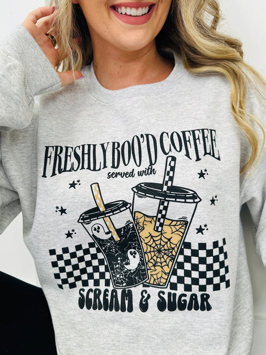 Scream and Sugar Graphic Crewneck Sweatshirt
