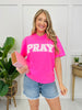 Pray Graphic Tee in Multiple Colors