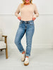 Judy Blue Instant Classic Slim Fit Jeans in Reg/Curvy
