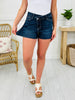 Judy Blue At A Crossroads Criss Cross Shorts