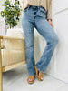 Judy Blue Head Over Boots Bootcut Jeans in Reg/Curvy