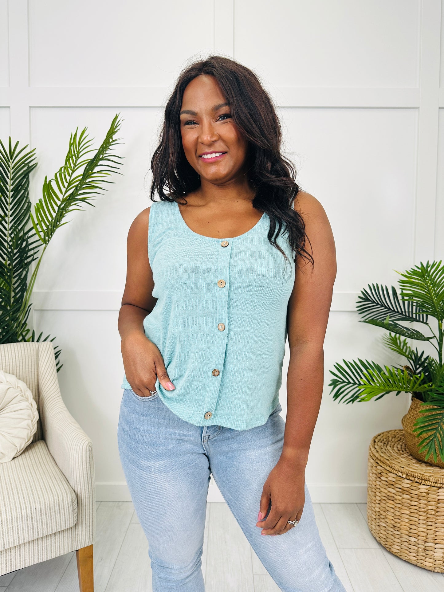 Simple Meets Sweet Tank Top- Multiple Colors!
