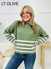 DOORBUSTER! Coastal Stripes Sweater- Multiple Colors!