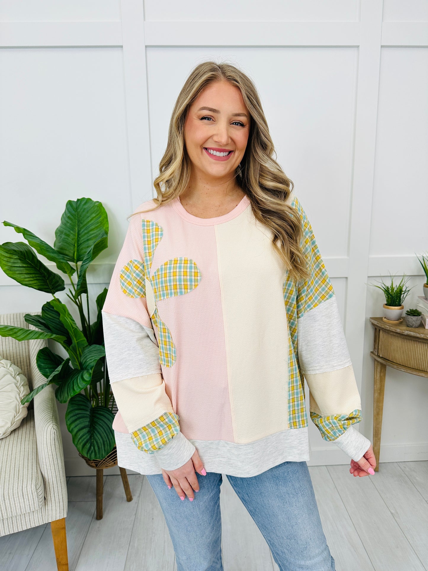 Pastel Patches Top