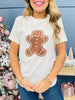 REG/CURVY Cream Gingerbread Man Graphic Tee