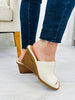 My Flirty Side Wedges In White Multi