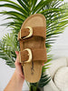 Buckle Down Sandals