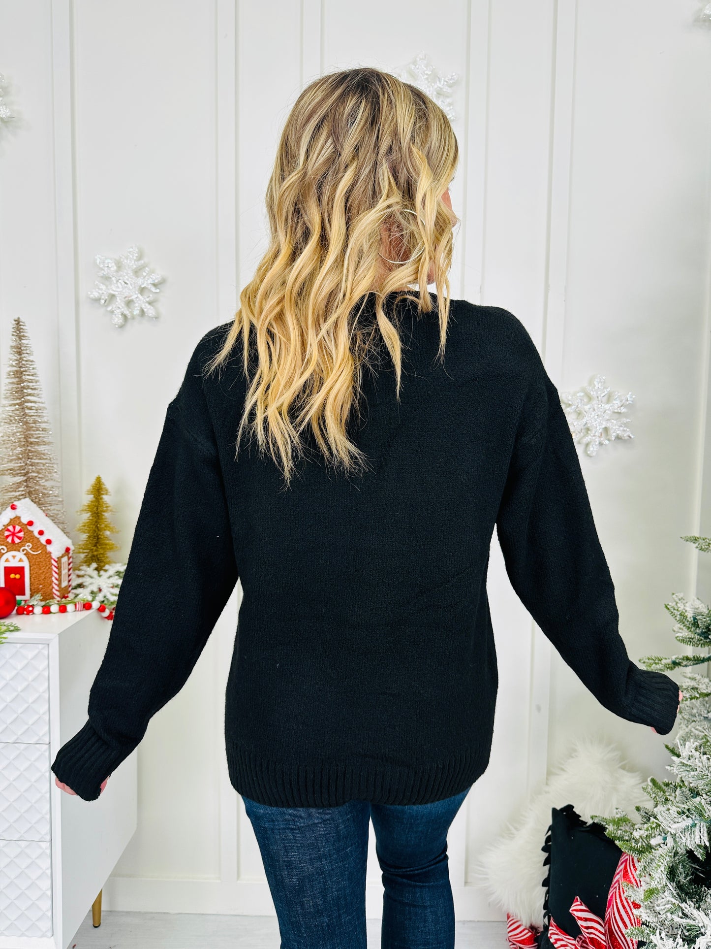 Sparkle Through The Season Sweater