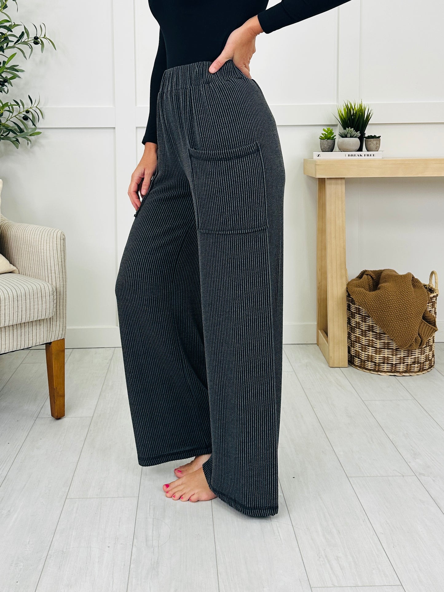 Textured Tranquility Bottoms- Multiple Colors!