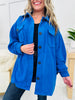 DOORBUSTER! Comfort Cascade Shacket- Multiple Colors!