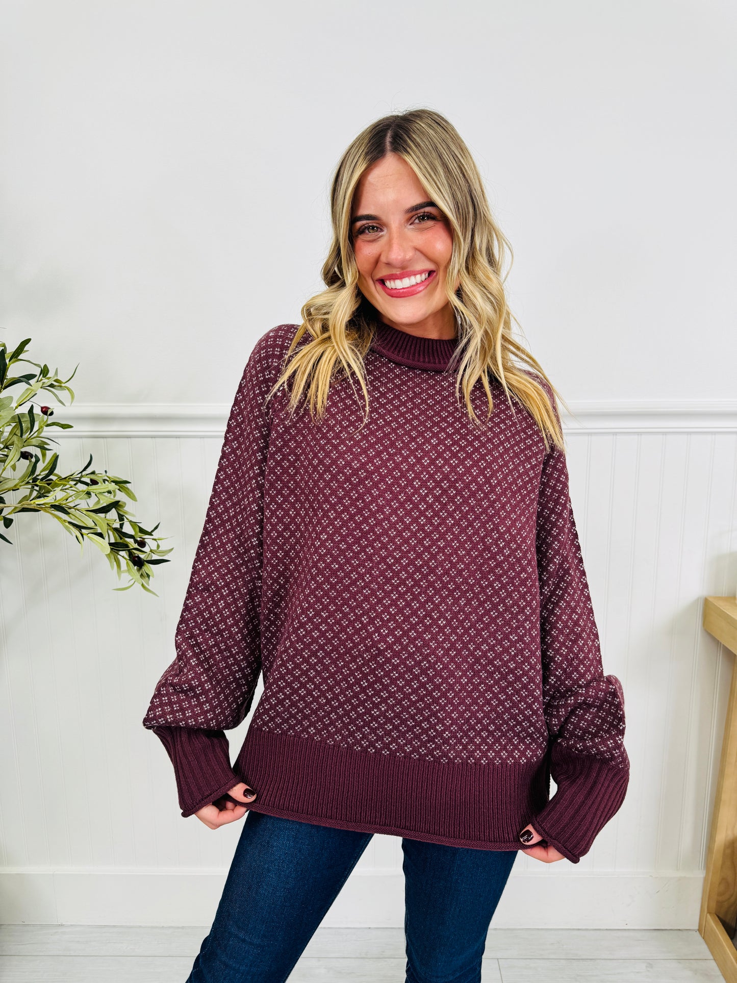 A Touch Of Texture Sweater In Multiple Colors