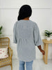 Soft Sophistication Top in Navy